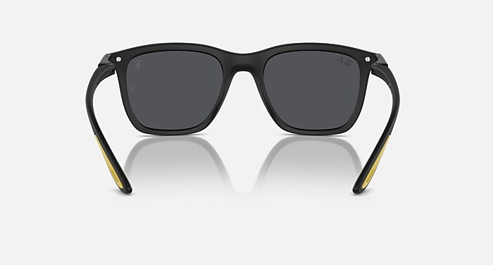 Ray-Ban Sunglasses Unisex Rb4433m Scuderia Ferrari Collection - Black Frame Grey Lenses 54-20