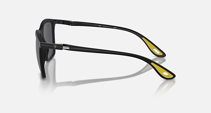 Ray-Ban Sunglasses Unisex Rb4433m Scuderia Ferrari Collection - Black Frame Grey Lenses 54-20