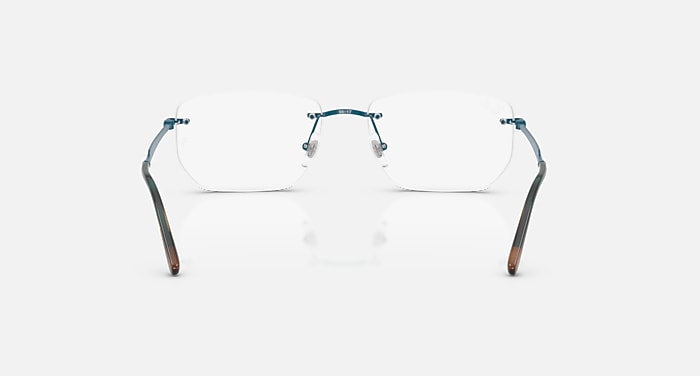 Ray-Ban Eyeglasses Unisex Rb3768v Optics Prescription - Arista Gold Frame Clear Lenses 54-17 Polarized