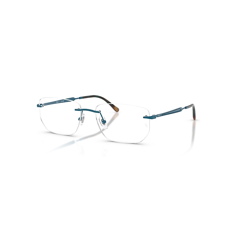 Ray-Ban Eyeglasses   Optics - Blue Frame Clear Lenses Polarized 56-17, RB3768V