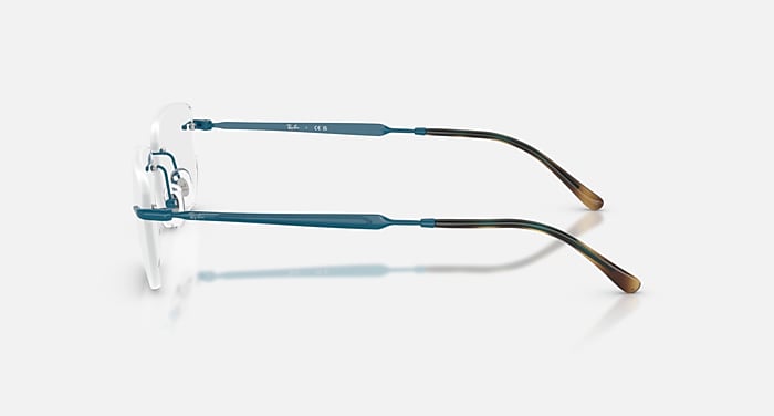 Ray-Ban Eyeglasses Unisex Rb3768v Optics Prescription - Arista Gold Frame Clear Lenses 54-17 Polarized