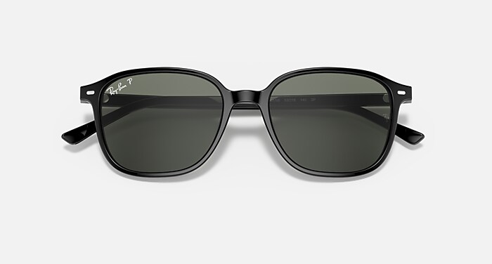 Ray-Ban Sunglasses Unisex Leonard - Striped Yellow Havana Frame Brown Lenses 51-18