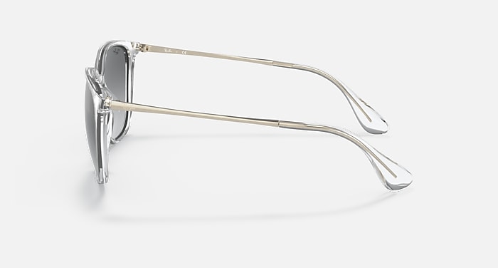 Ray-Ban Sunglasses Unisex Rb4348d - Gold Frame Grey Lenses 57-18