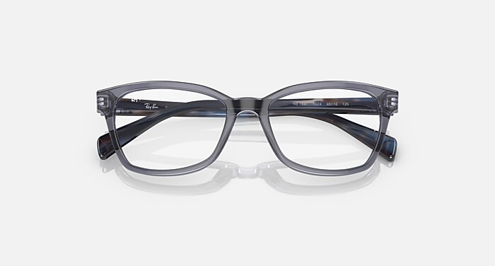 RB1591 OPTICS KIDS Eyeglasses with Transparent Blue Frame