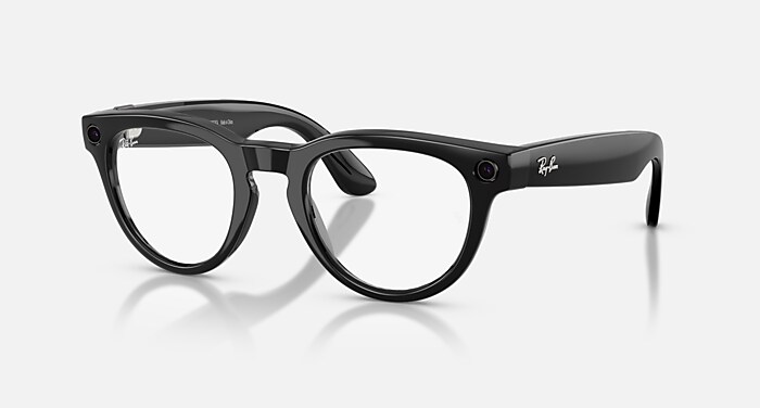 RAY-BAN META LOW BRIDGE FIT HEADLINER - GEN 2 Sunglasses in Black