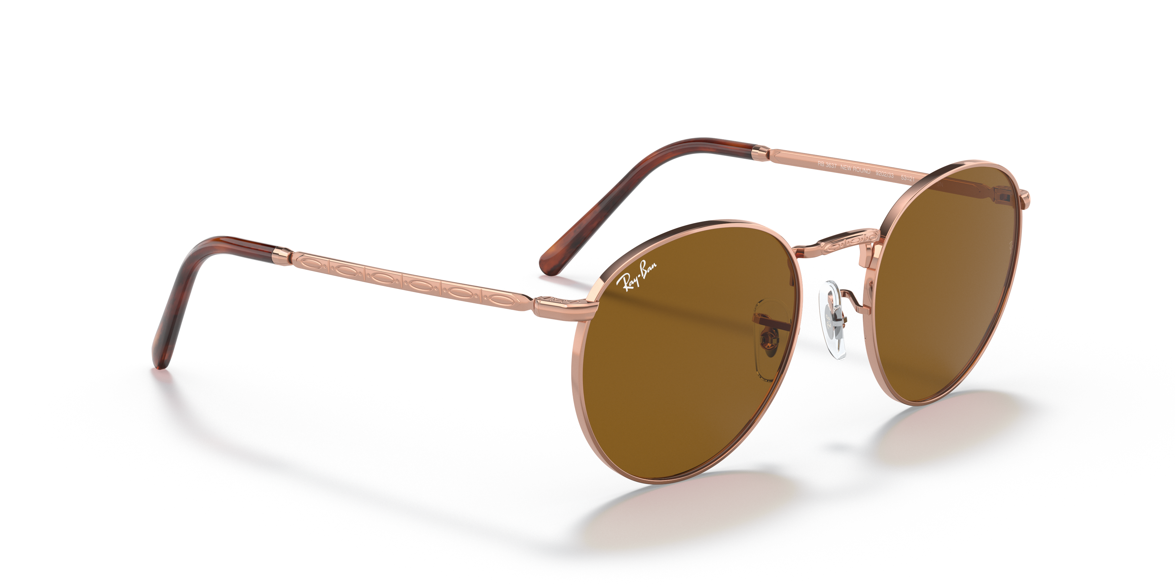 ray ban rose gold