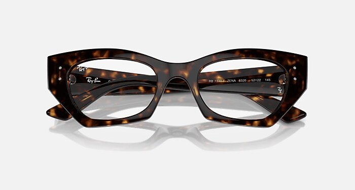 ZENA OPTICS BIO-BASED Eyeglasses with Havana Frame - RB7330F | Ray