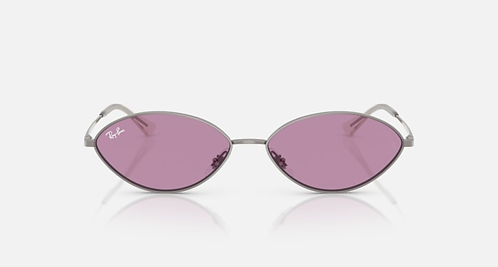 KAI BIO-BASED Sunglasses in Gunmetal and Dark Violet RB3757