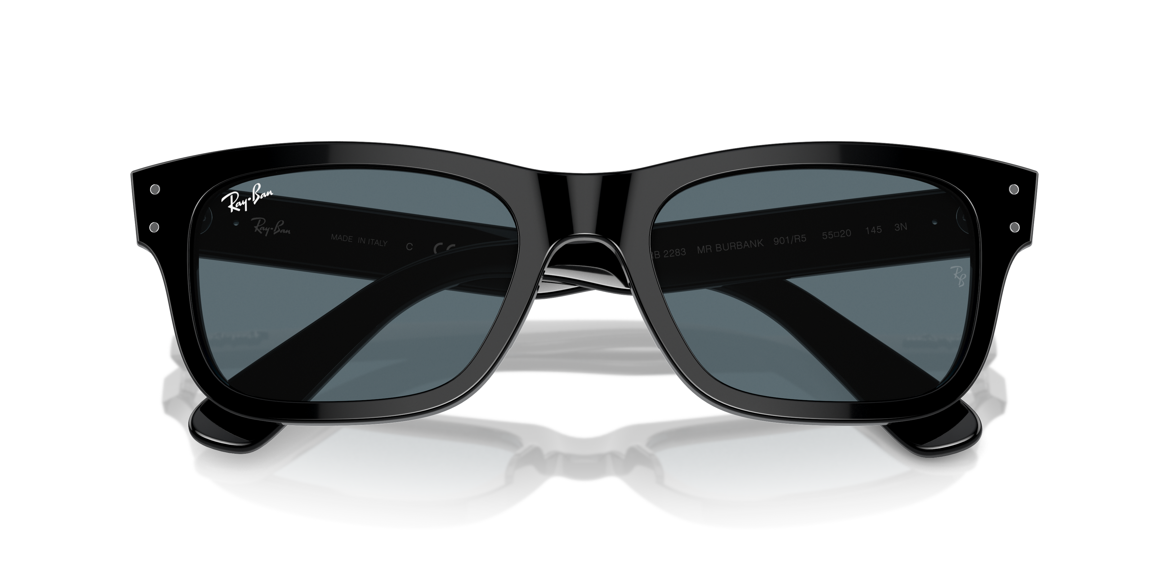 や*と様 Ray-Ban ブラック スクエアサングラス レイバン公式ストア】 Ray-Ban® BURBANK サングラス | ブラック