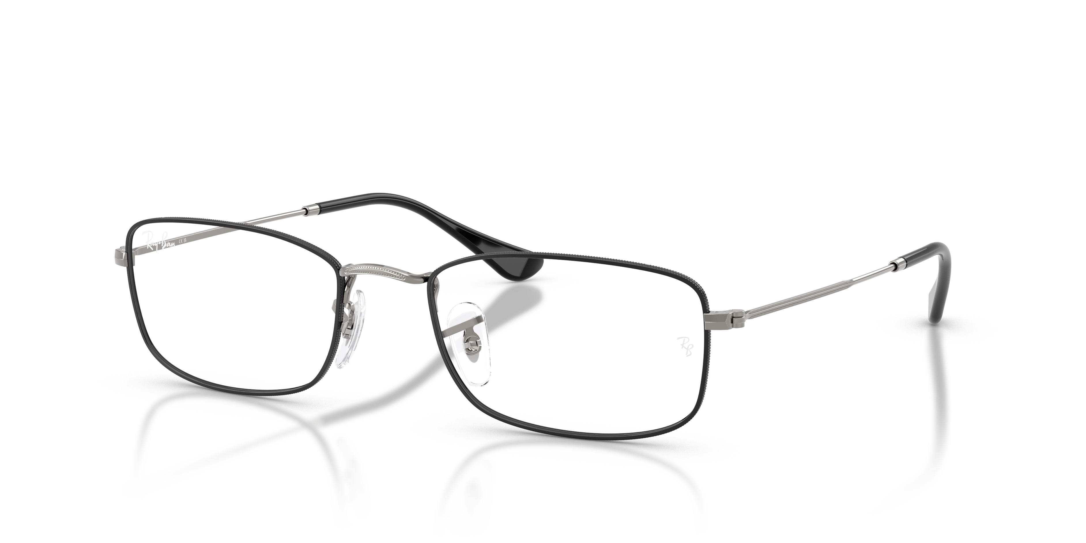 RB6647 OPTICS Eyeglasses with Black On Gunmetal Frame - RB6647