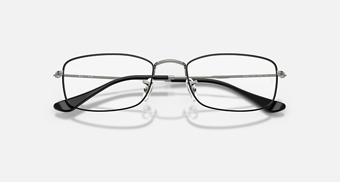 レイバン　RB6647 OPTICS レイバン公式ストア】 Ray-Ban® RB6647 OPTICS メガネ | ゴールド上に