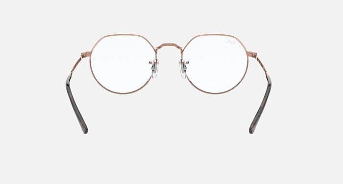 レイバン公式ストア】 Ray-Ban® JACK OPTICS メガネ | ライトブラウン