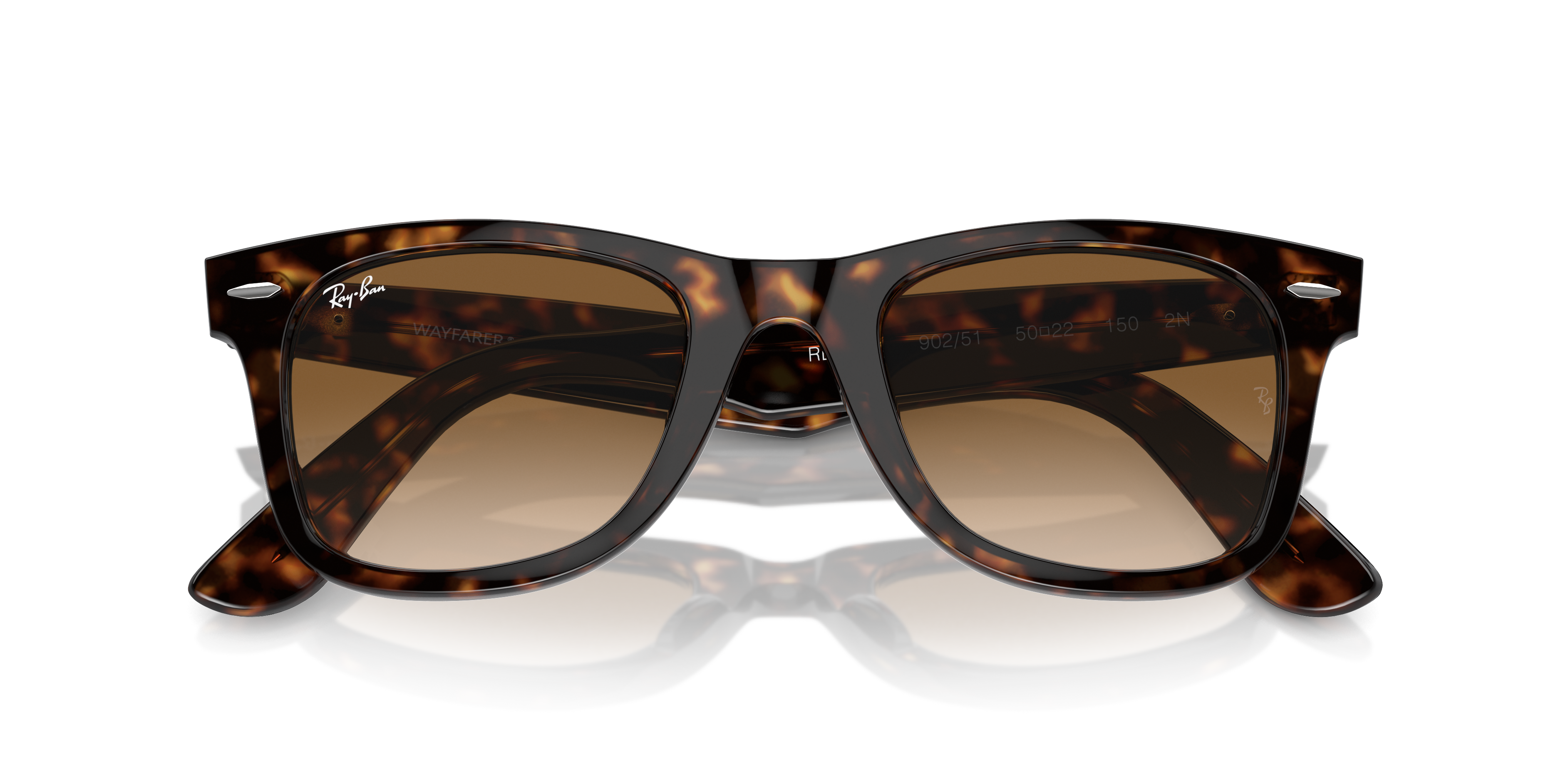 ORIGINAL WAYFARER CLASSIC Zonnebrillen in Tortoise en Lichtbruin - RB2140 |  Ray-Ban® NL