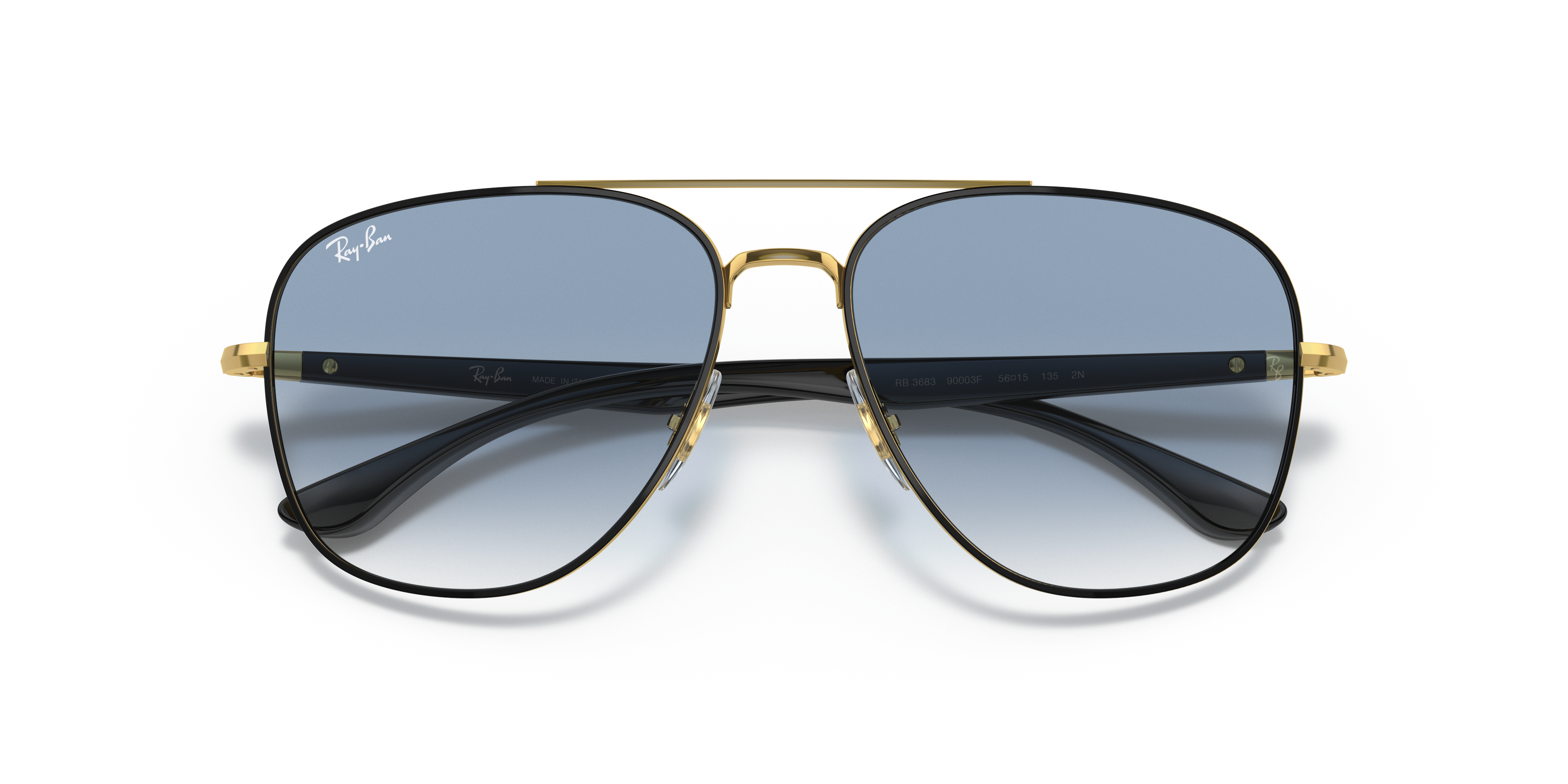 RB3683 Sunglasses in Black On Gold and Blue - RB3683 | Ray-Ban® US