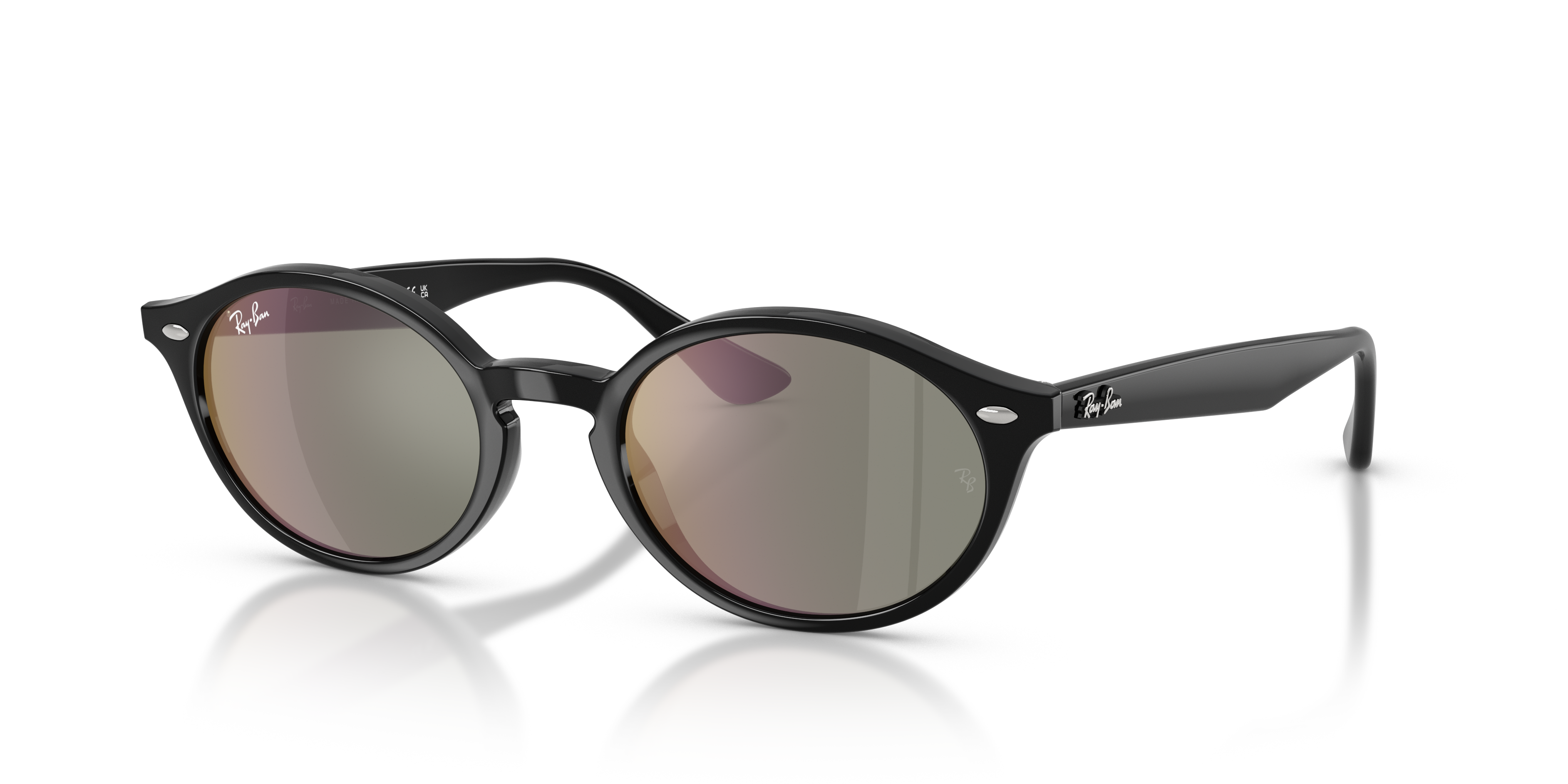 RB4315 Polished Black Frame Bronze Lenses 51-21