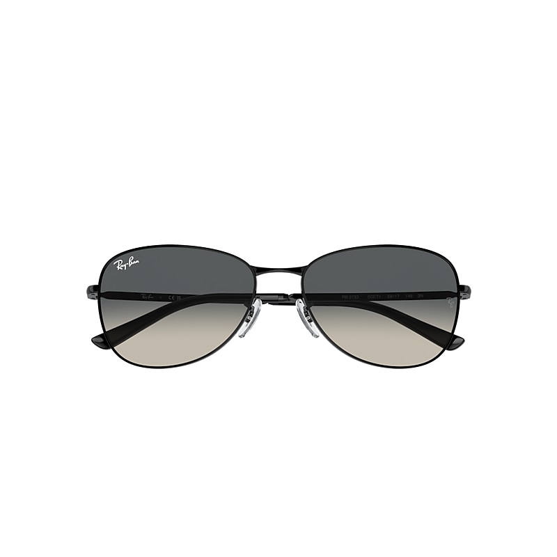Ray-Ban Rb3733 Sunglasses Black Frame Grey Lenses 59-17