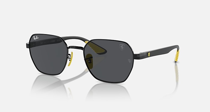 RB3794M SCUDERIA FERRARI COLLECTION Sunglasses in Black and Dark