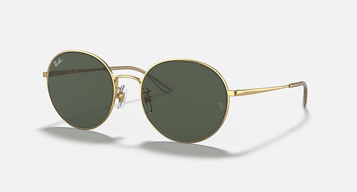 RB3612D Sunglasses in Arista Gold and Green Classic - RB3612D 