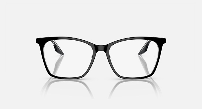 Ray-Ban Eyeglasses Woman Rb5422 Optics Prescription - Red & Pink Frame Clear Lenses 54-16 Polarized