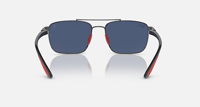 RB3715M SCUDERIA FERRARI COLLECTION Sunglasses in Gunmetal and