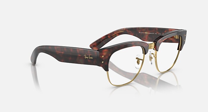 MEGA CLUBMASTER OPTICS Eyeglasses with Tortoise On Gold  display picture 2