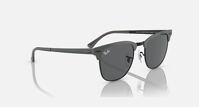 CLUBMASTER METAL Sunglasses in Grey On Black and Dark Grey