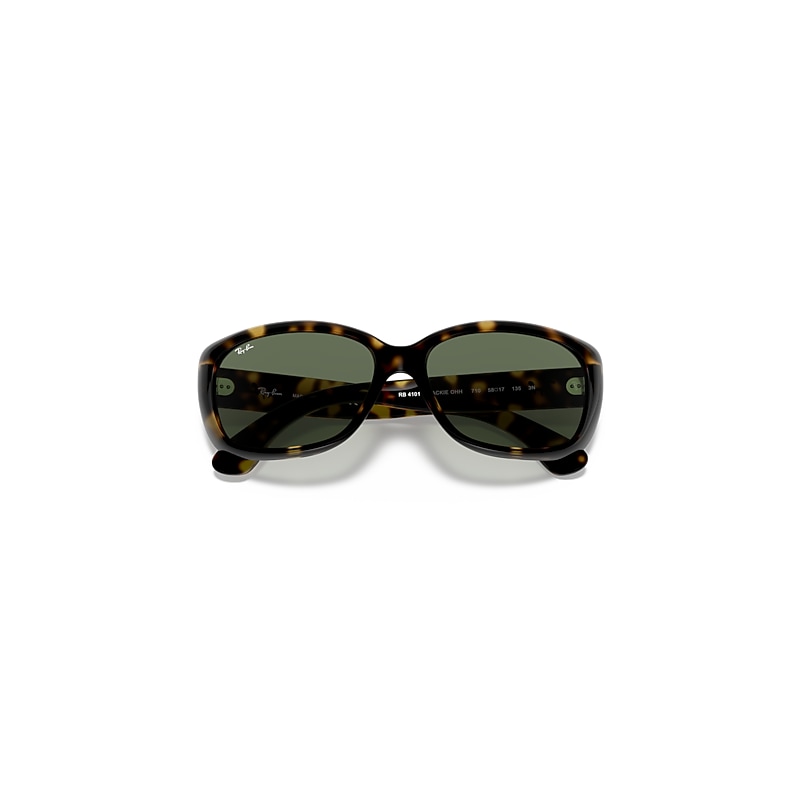 JACKIE OHH Sunglasses in Light Havana and Green - RB4101  display picture 2