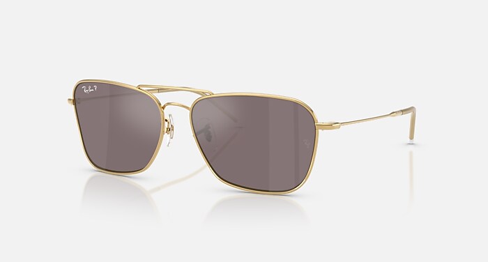 CARAVAN REVERSE Sunglasses in Arista Gold and Polar Pink  display picture 1