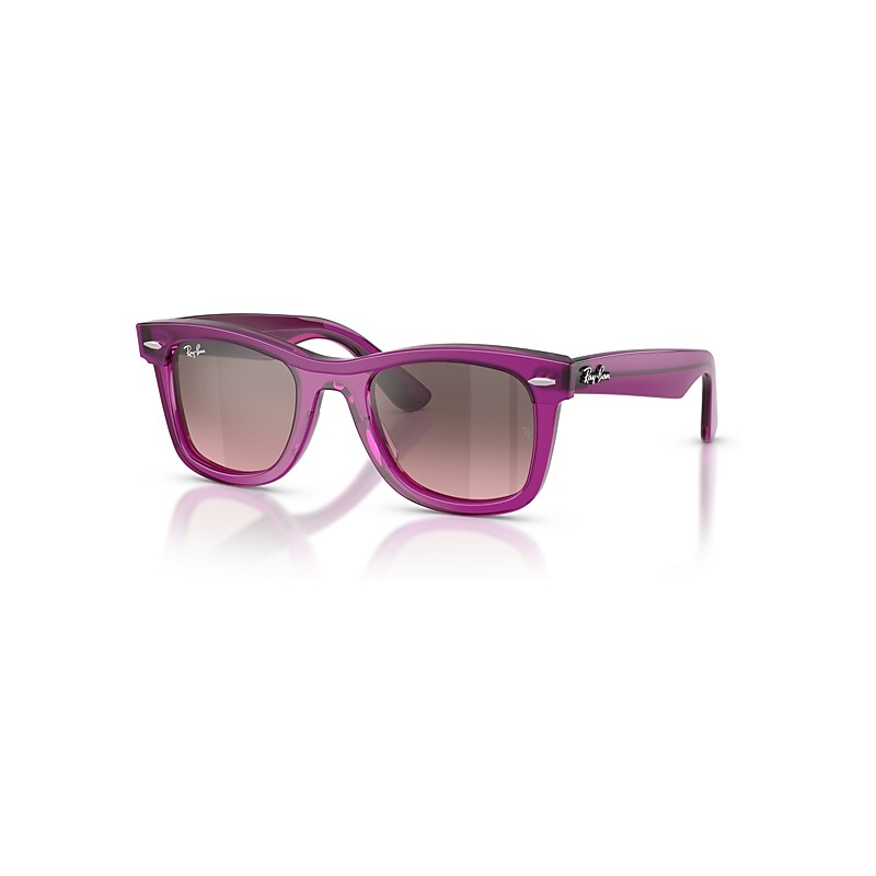 Ray-Ban Sunglasses Children Mini Street Neat - Violet Frame Pink Lenses 45-20
