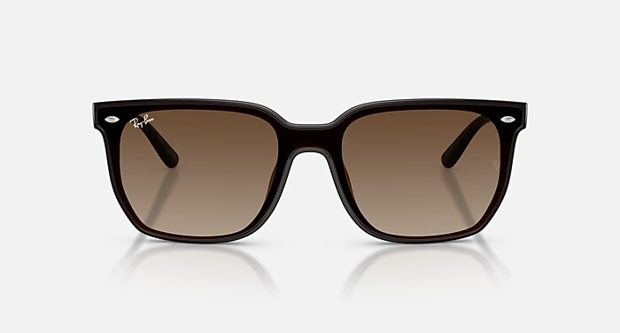 Ray-Ban Sunglasses Unisex Rb4466d - Transparent Dark Brown Frame Brown Lenses 01-47