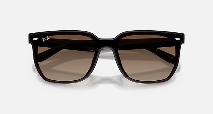 Ray-Ban Sunglasses Unisex Rb4466d - Transparent Dark Brown Frame Brown Lenses 01-47