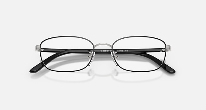 レイバン公式ストア】 Ray-Ban® RB6551D OPTICS メガネ | ブラック