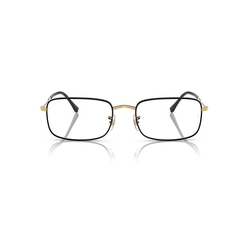 Ray Ban Rb3746v Optics Eyeglasses Arista Frame Clear Lenses Polarized 56-20 In Arista
