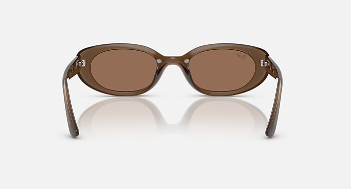 Ray-Ban Sunglasses Unisex Rb4441d Bio-based - Black Frame Grey Lenses 53-21