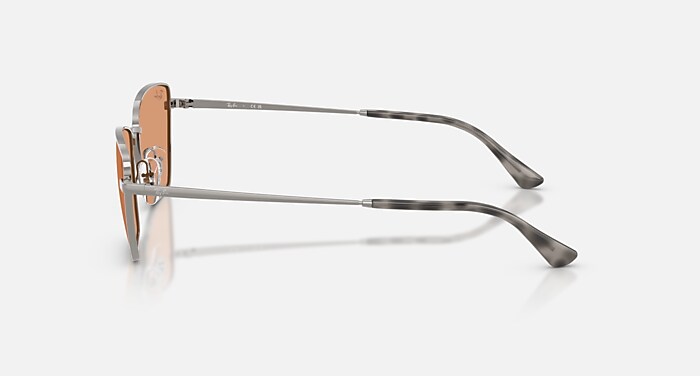 DREA BIO-BASED Sunglasses in Gunmetal and Orange - RB3783 | Ray