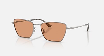 邦楽 RAY レイバン公式ストア】 Ray-Ban® DREA BIO-BASED サングラス | シルバー