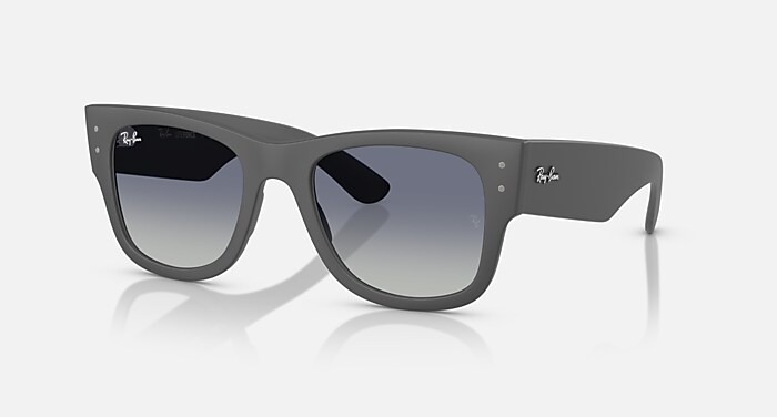 MEGA WAYFARER LITEFORCE Sunglasses in Sand Gray and Grey Gradient