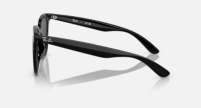 Ray-Ban Sunglasses Unisex Rb4379d - Black Frame Grey Lenses 55-19