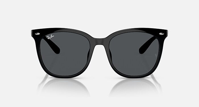 Ray-Ban Sunglasses Unisex Rb4379d - Black Frame Grey Lenses 55-19