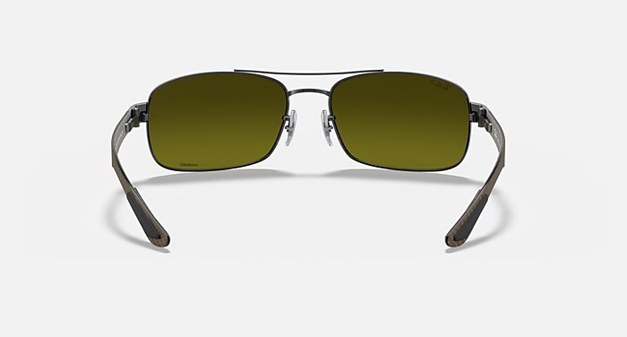 RB8318CH CHROMANCE Sunglasses in Gunmetal and Green - RB8318CH 