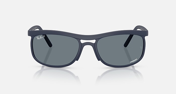 Ray-Ban サングラス ブルーレンズ ブラックフレーム ケース付き レイバン公式ストア】 Ray-Ban® RB4452CH CHROMANCE LITEFORCE
