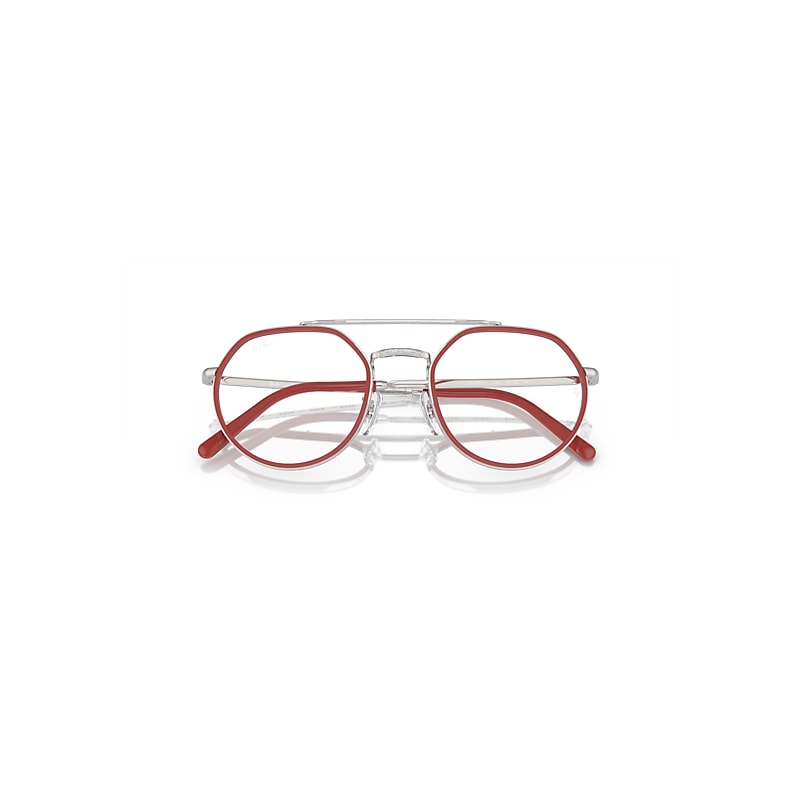 Ray-Ban Rb3765v Optics Eyeglasses Silver Frame Clear Lenses Polarized 51-22