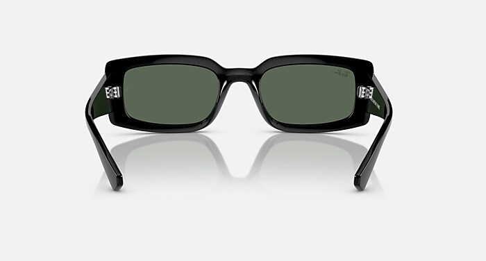 KILIANE BIO-BASED Sunglasses in Black and Dark Green - RB4395F 