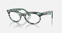 RayBan Striped Transparent Green null
