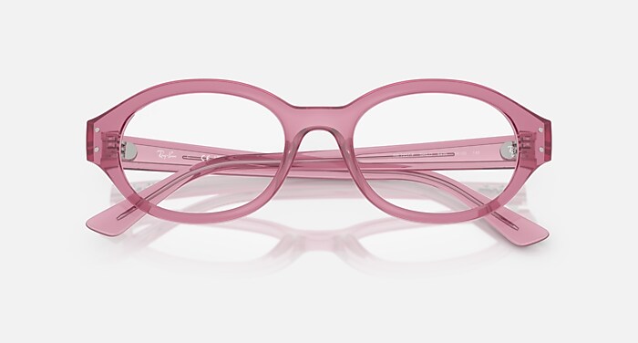 【R&B】Shiro SHILO OPTICS BIO-BASED Eyeglasses with Pink Frame - RB7257