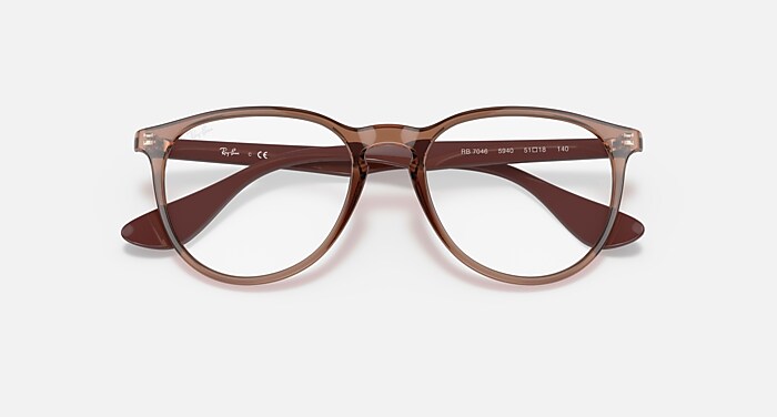 ERIKA OPTICS Brillen mit Hellbraun Rahmen RB7046 Ray-Ban® DE