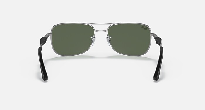 RB3515 Sunglasses in Gunmetal and Green - RB3515 | Ray-Ban® US 