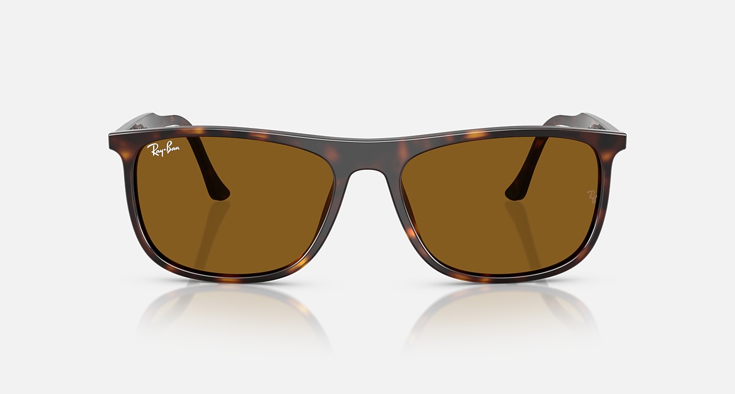Ray-Ban Sunglasses Unisex Rb2216 - Havana Frame Brown Lenses 61-18