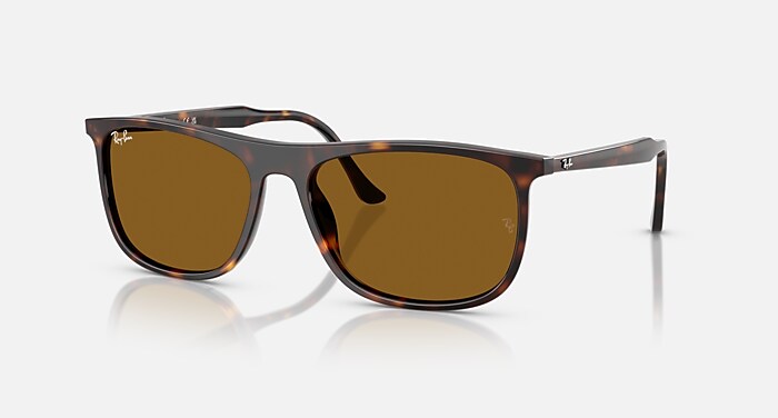 RB2213CH CHROMANCE Sunglasses in Havana and Polar Brown