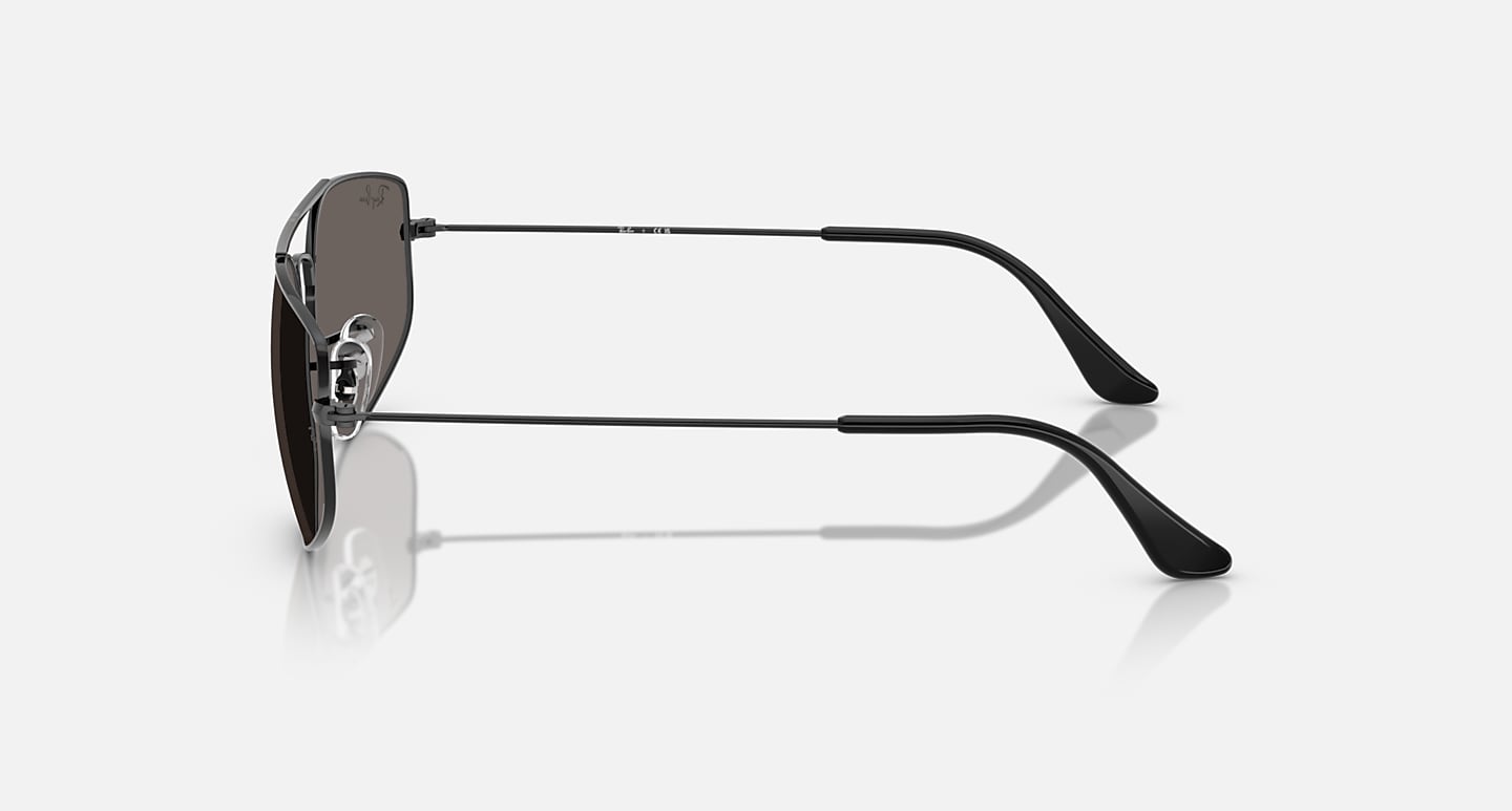 Ray-Ban Sunglasses Unisex Explorer V - Black Frame Grey Lenses 60-17